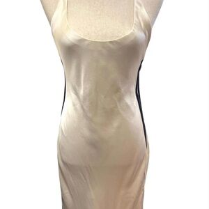 Ralph Lauren Purple Label Ivory Silk Dress